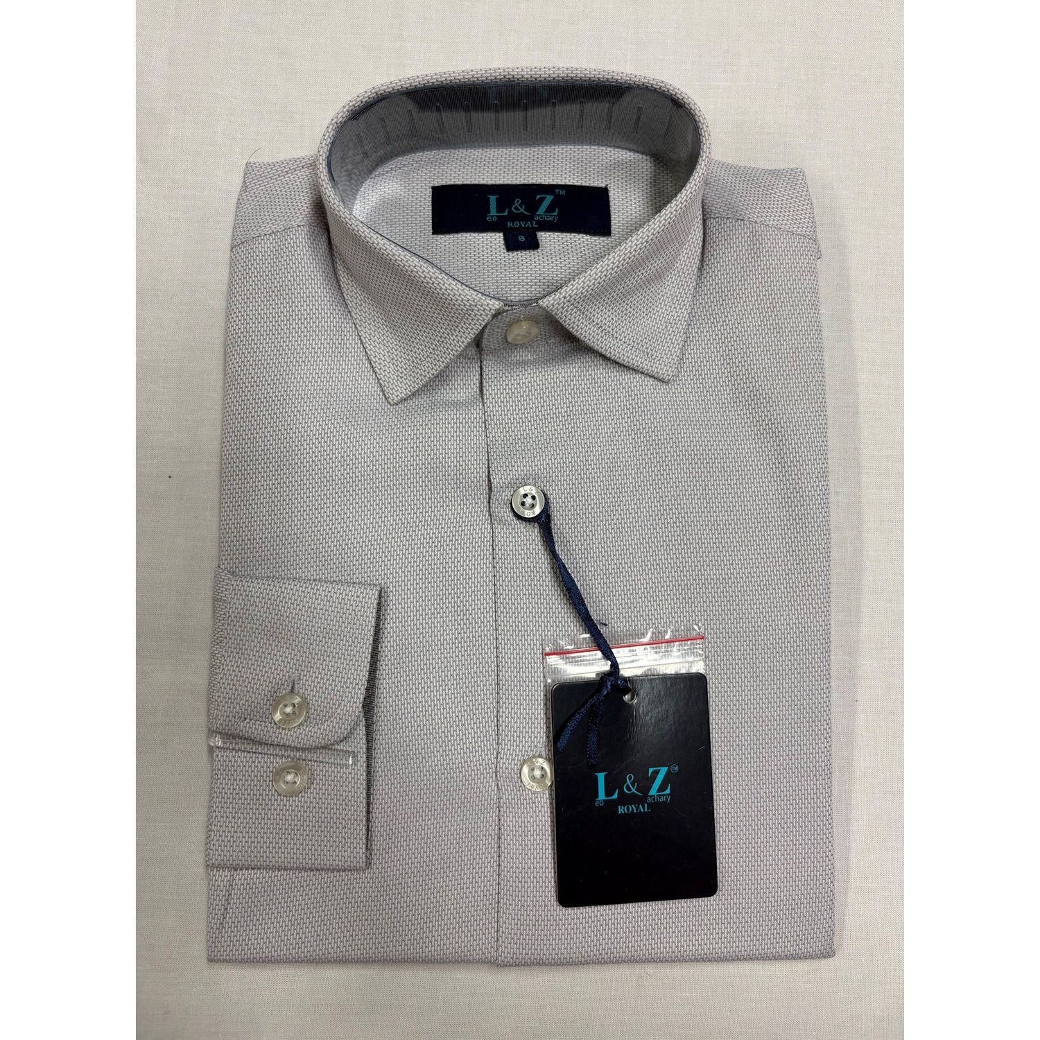 SHIRT 5682 GRY JACQUAR