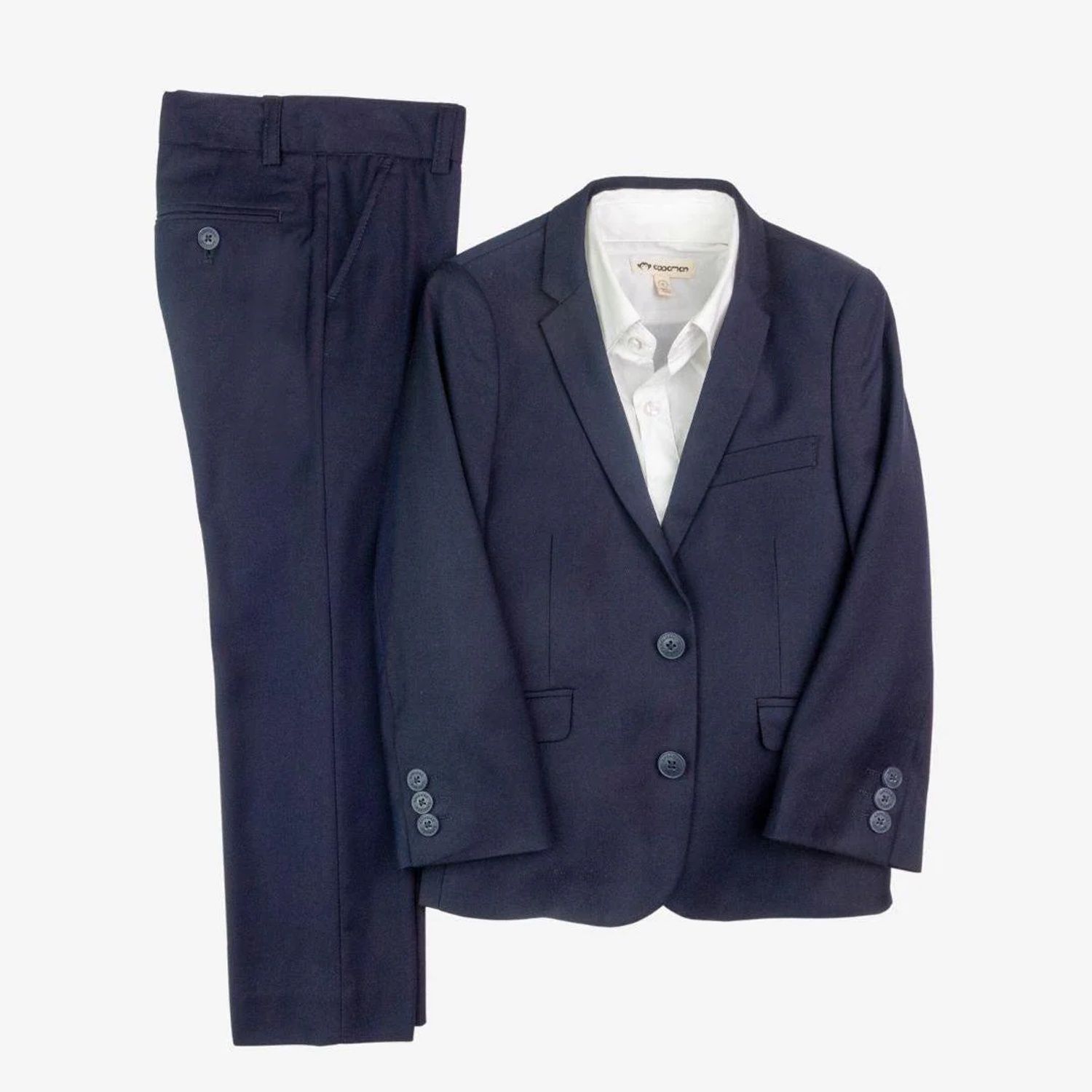 2PC SUIT 8SU3 NAVY BLU