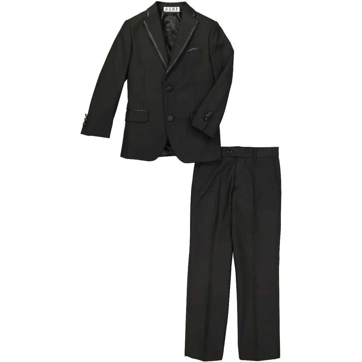 ST1736 3 PC TUXEDO BLACK SLIM FIT
