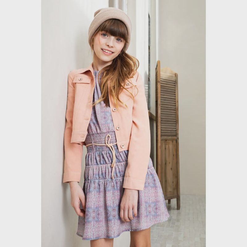 JACKET ROSY GINGER CORD PUFFED SLEEVES / N2125300
