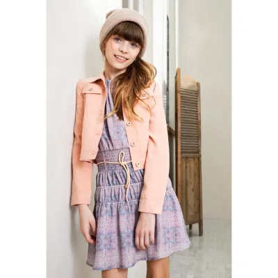JACKET ROSY GINGER CORD PUFFED SLEEVES / N2125300