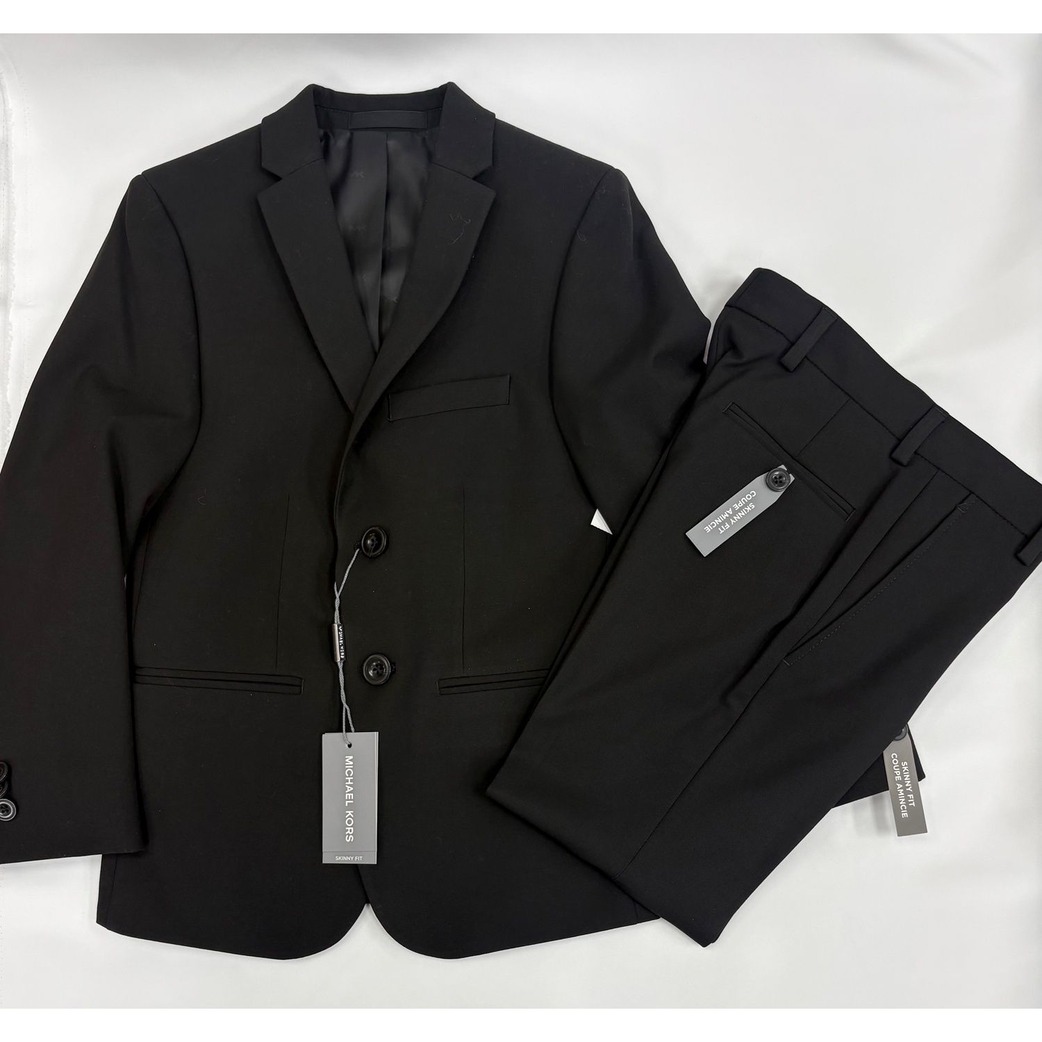 2 PC SUIT BLACK SKINNY FIT / BYEB1YTZ0001