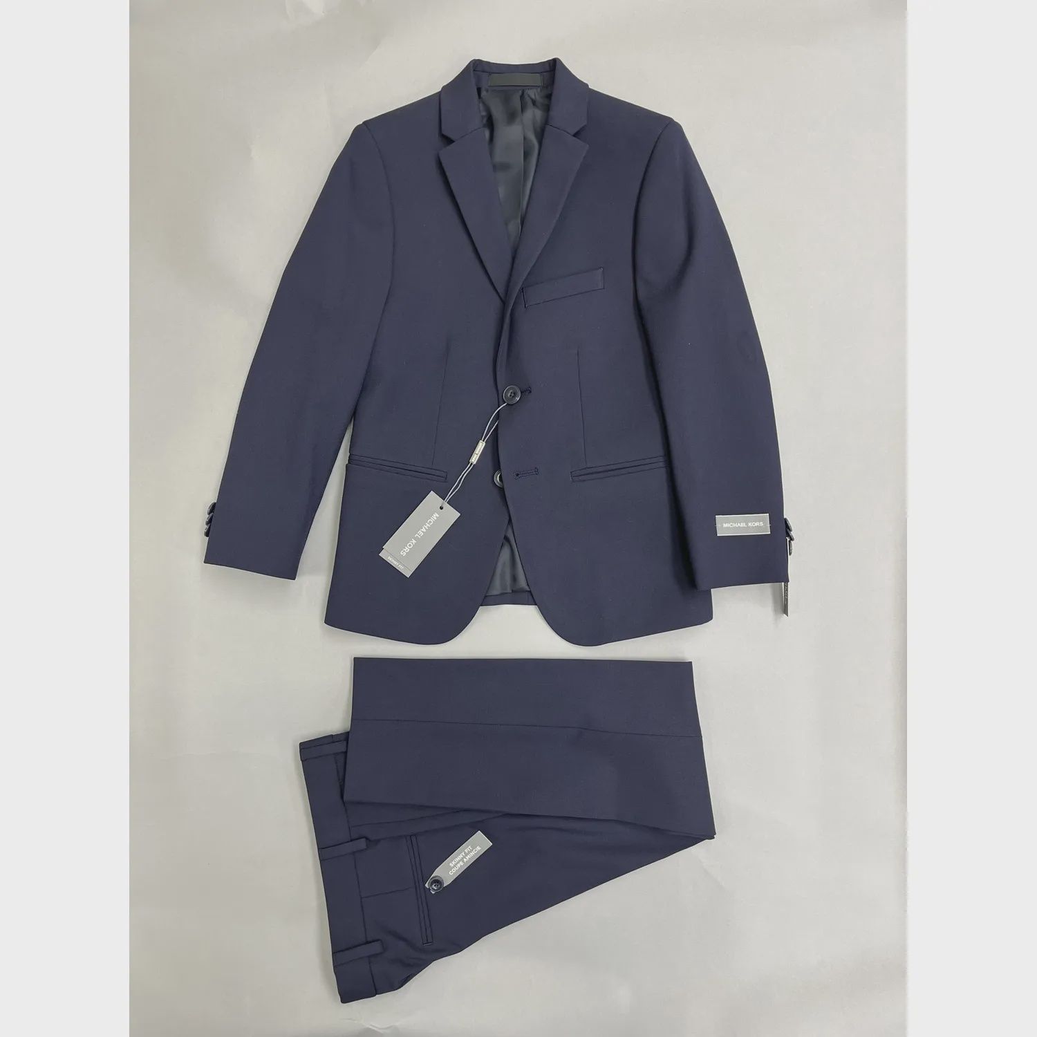 2PC SUIT NAVY SKINNY FIT / BYEB1YTZ002