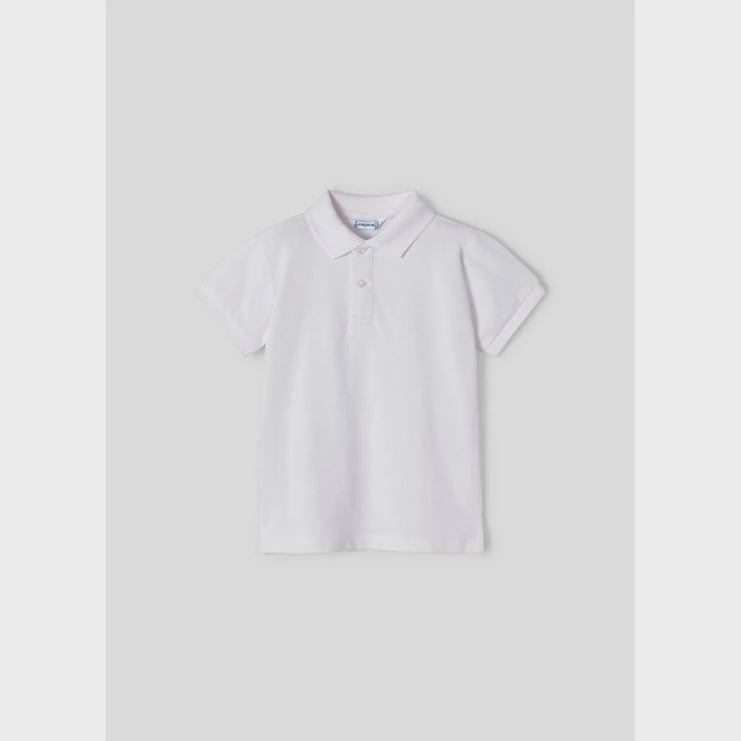 POLO TOP WHITE SHORT SLEEVE / 150-091