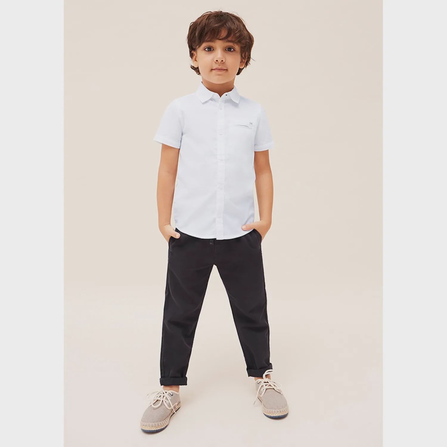 LINEN PANT PENCIL GREY PULL TIE ADJUSTABLE WAIST / 3512-067