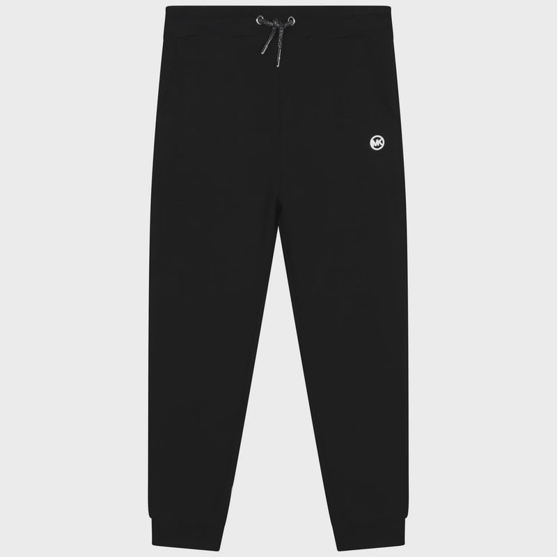 SWEATPANTS BLACK SILVER MK LOGO / R14140-09B