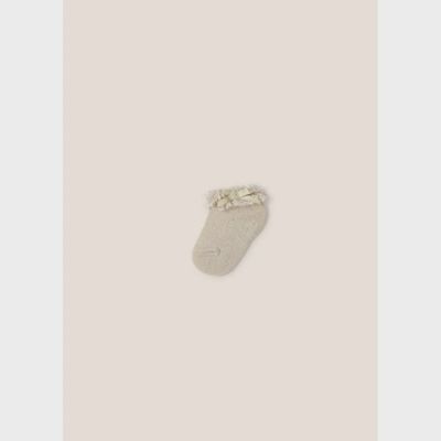 SOCK GOLD SPARKLE LACE EDGING TRIM / 9593-010
