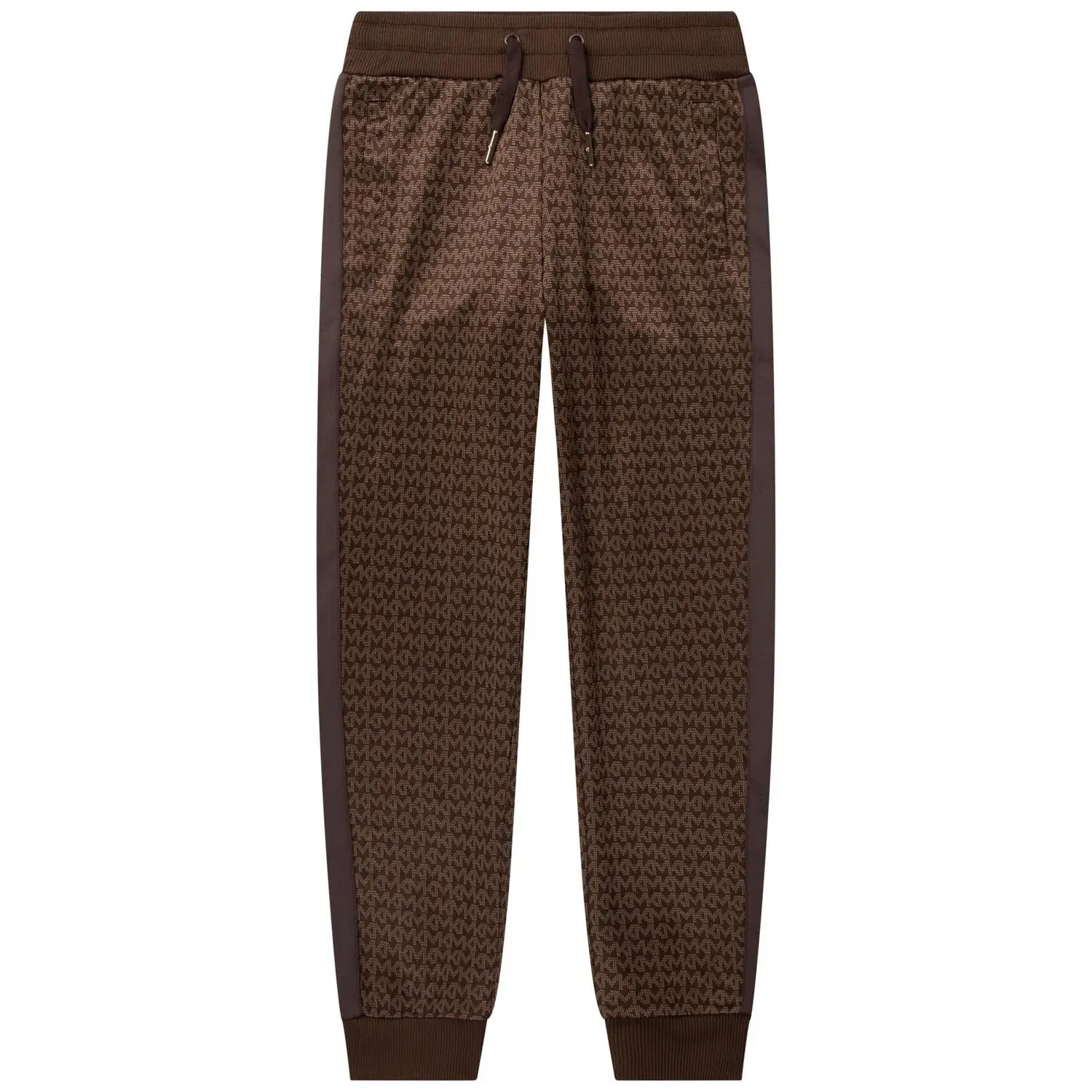 PANT BROWN MINI MK JACQUARD ALOVER PRINT / R14141-319