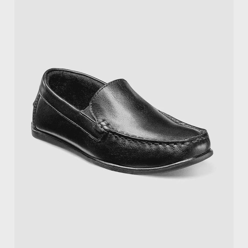 SHOE BLACK JASPER VENETIAN SLIP ON / 16564-001