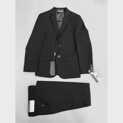2PC SUIT BLACK SKINNY FIT / BCWL2MAW0012