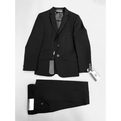 2PC SUIT BLACK SKINNY FIT / BCWL2MAW0012