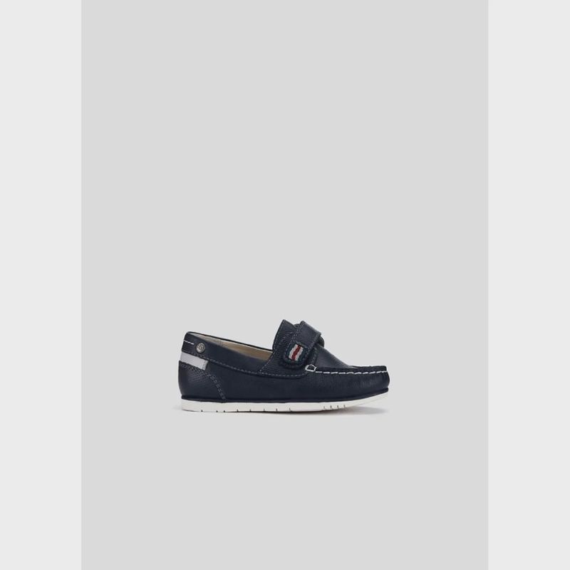 SHOE NAVY BOAT SHOE VELCRO / 41486-083