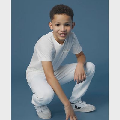 WHITE PANT BRADY SLIM STRETCH / 4076