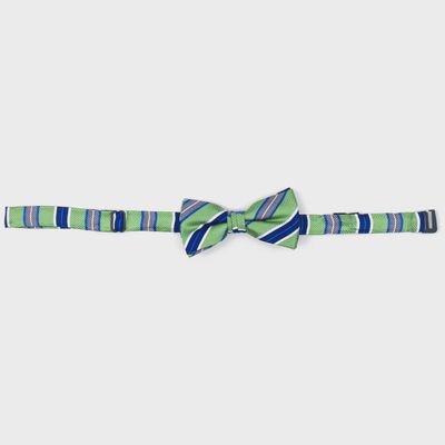 BOWTIE GREEN BLUE PRINT / SBT923