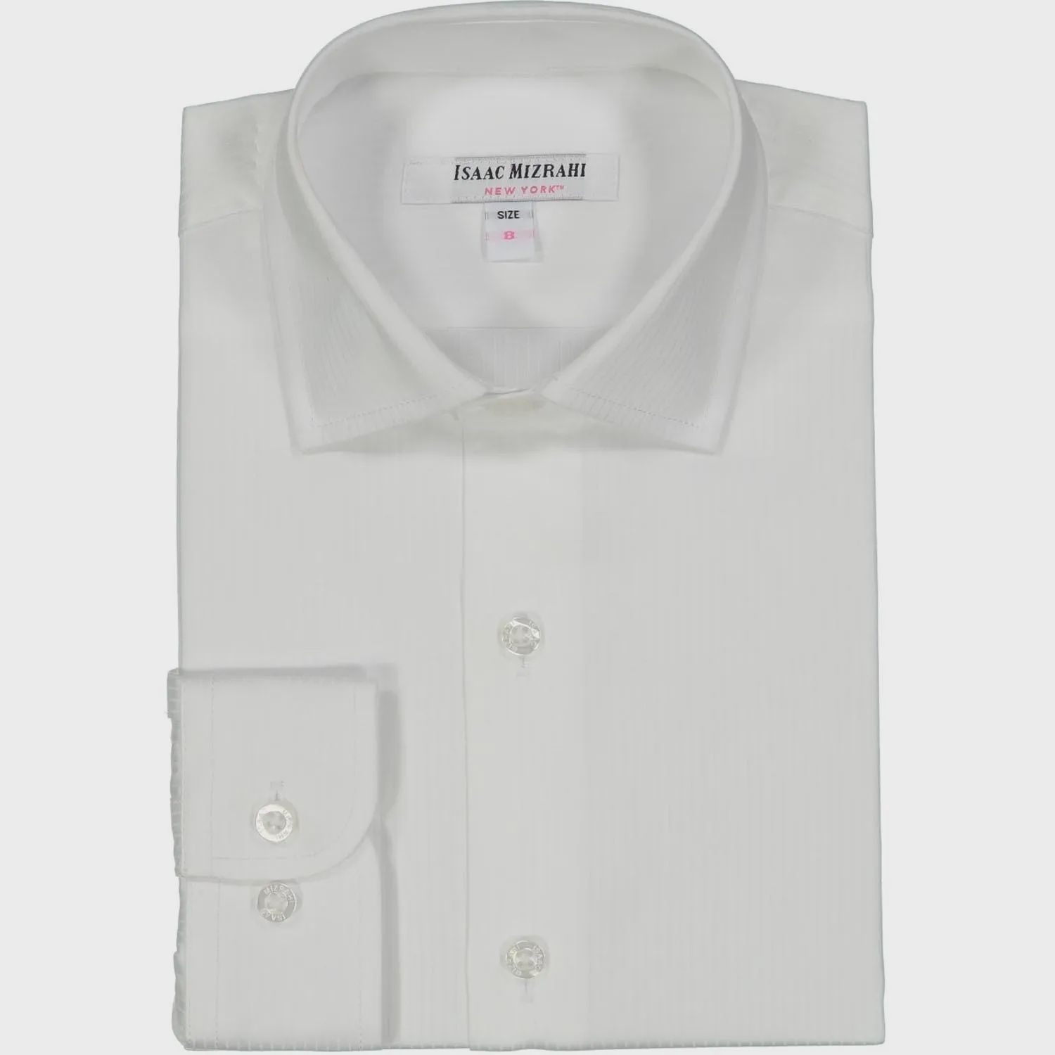 WHITE SHIRT WHITE PINSTRIPE / SH9203