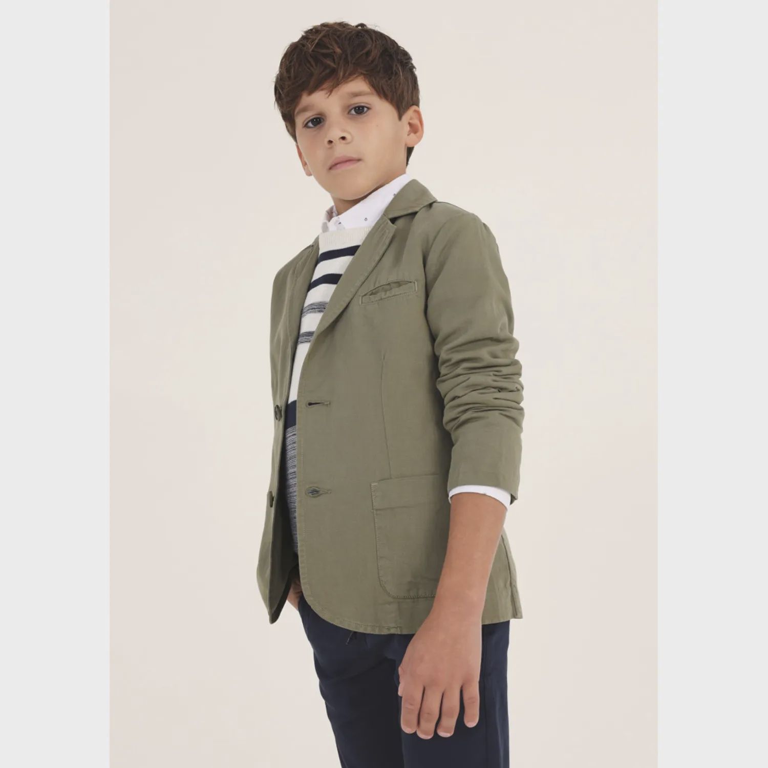 JACKET GREEN 2 POCKETS / 6445-059
