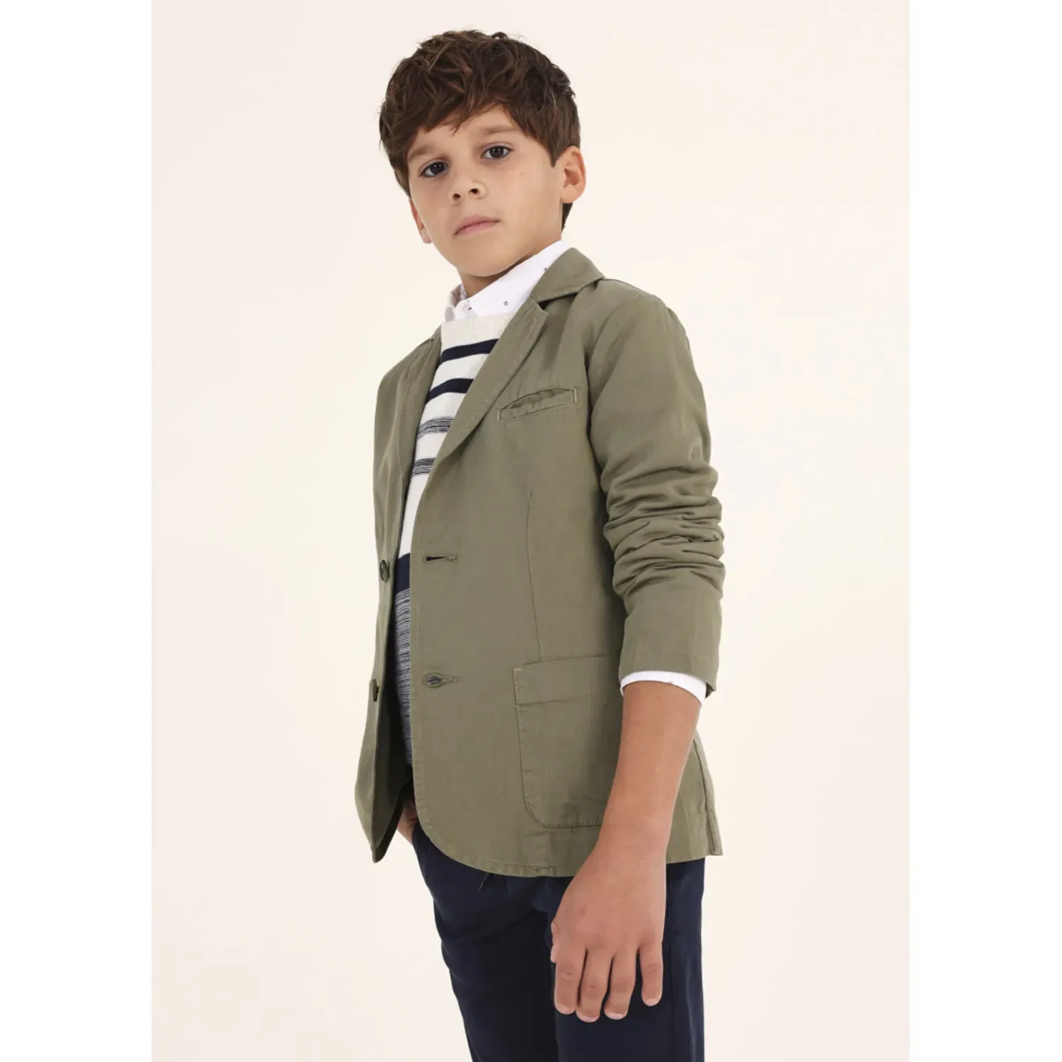 JACKET GREEN 2 POCKETS / 6445-059