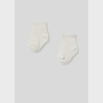 2PACK SOCK SET CREAM / 9590-067