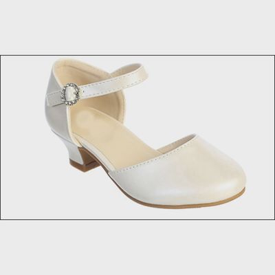 IVORY SMALL HEEL / TTS150-SHOE