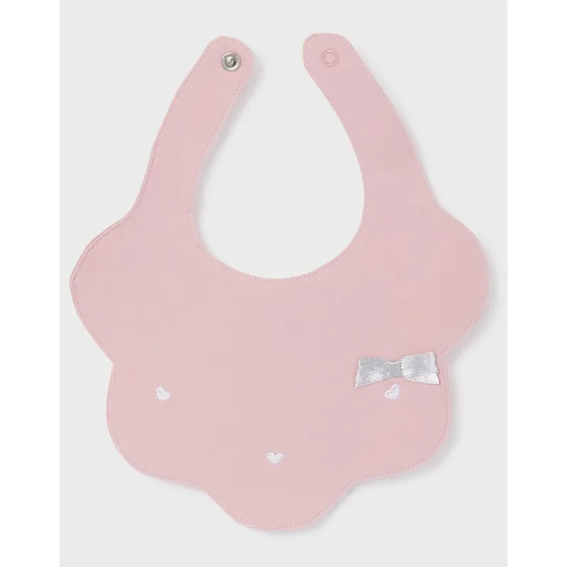 BIB BLUSH PINK SCALLOPED EDGE / 9263-094