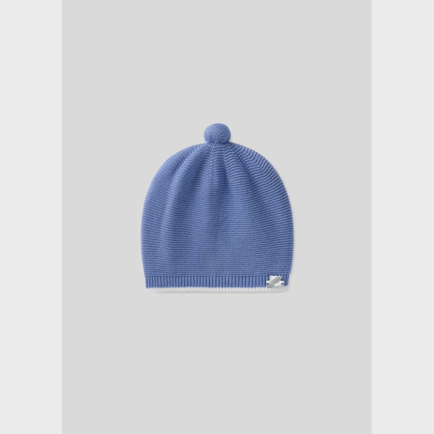 KNIT HAT BLUE / 9599-037