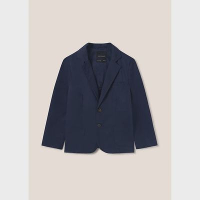 NAVY JACKET 2 POCKETS / 6445-060