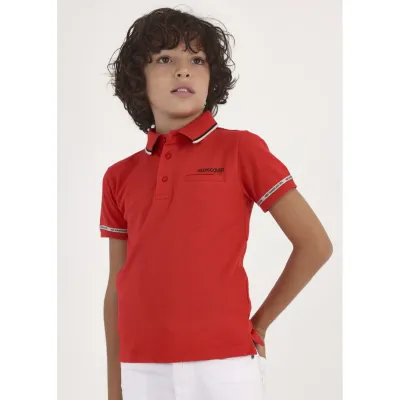 POLO TOP RED SHORT SLEEVE / 6102-30