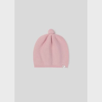 KNIT HAT ROSE PINK / 9599-038