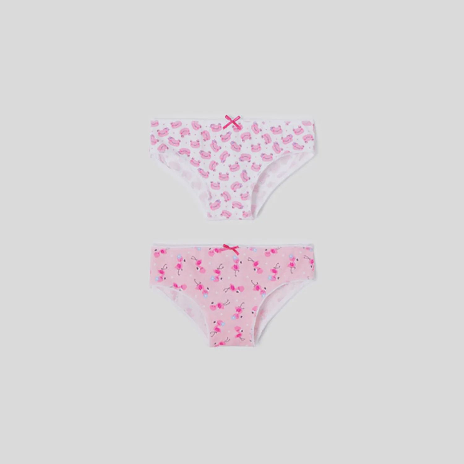 2PACK UNDERWEAR PINK OR WHITE PRINTED / 10219