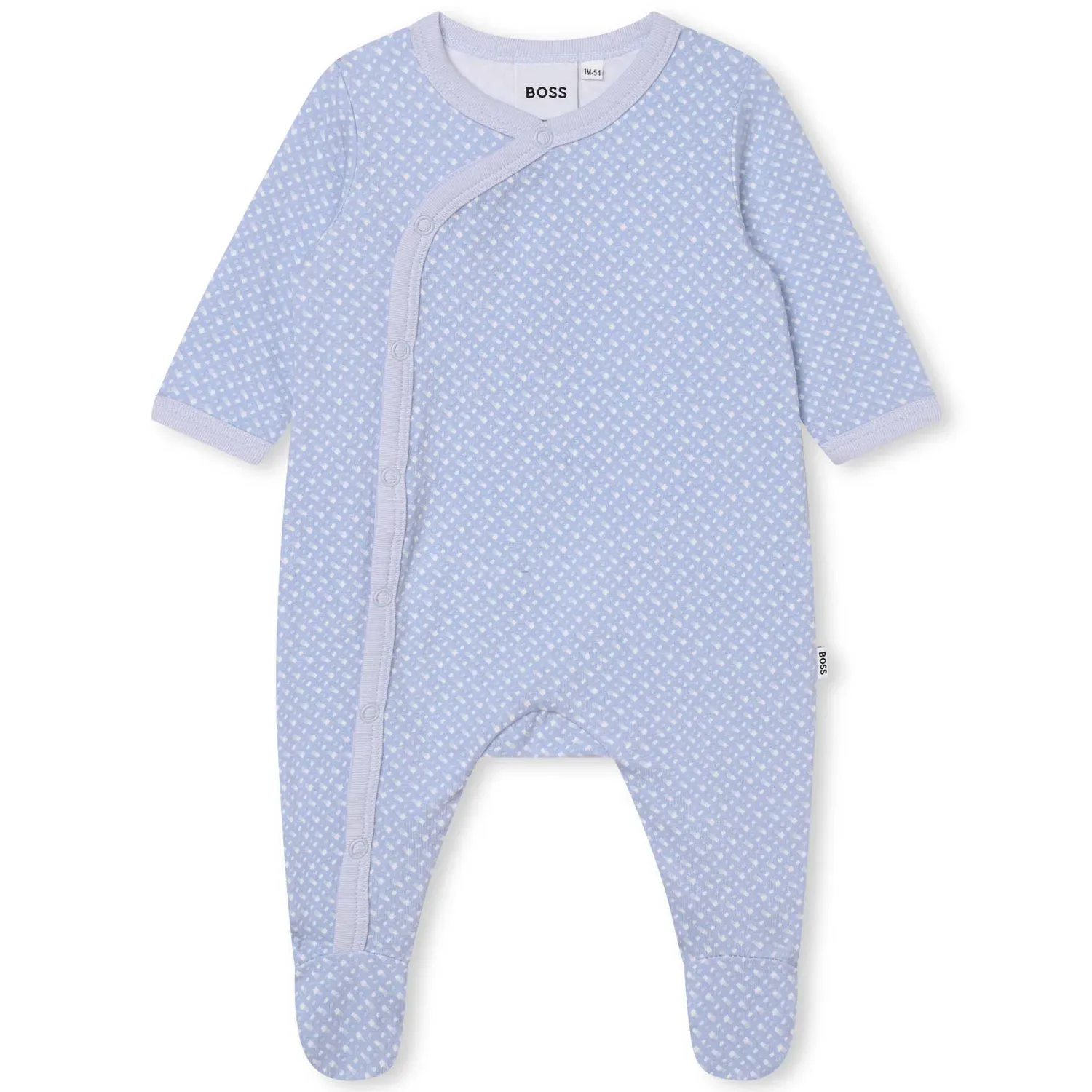 SLEEPER PALE BLUE WHITE PRINT SIDECLOSURE / J97210-N48