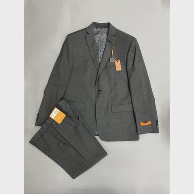 FORMAL 2 PC SUIT CHARCOAL HUSKY FIT / HVON1ORYH011