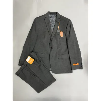 FORMAL 2 PC SUIT CHARCOAL HUSKY FIT / HVON1ORYH011