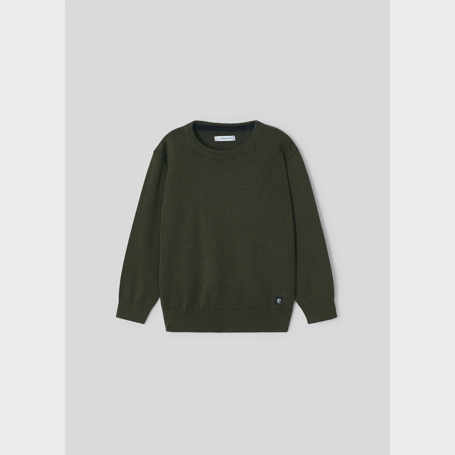 SWEATER DARK GREEN KNIT / 323-075