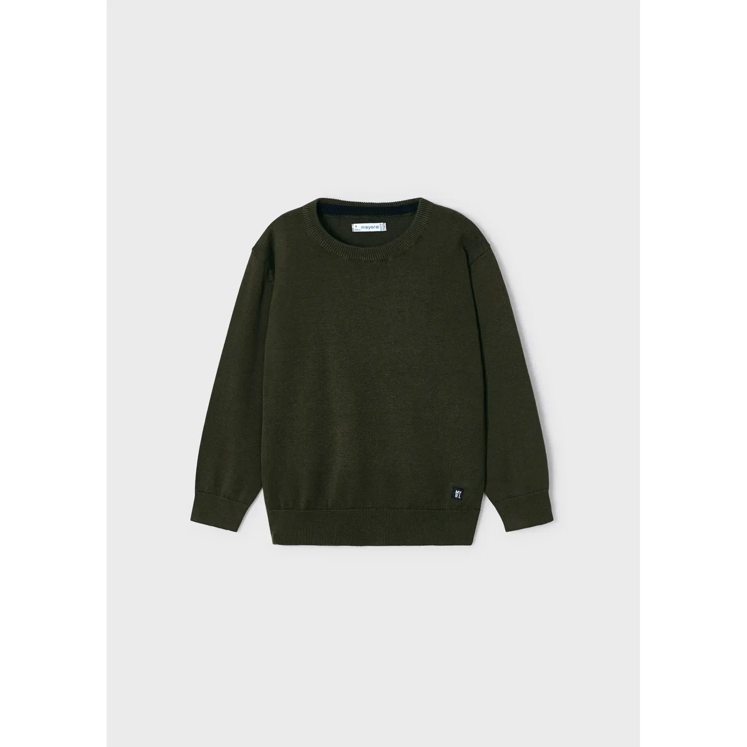 SWEATER DARK GREEN KNIT / 323-075