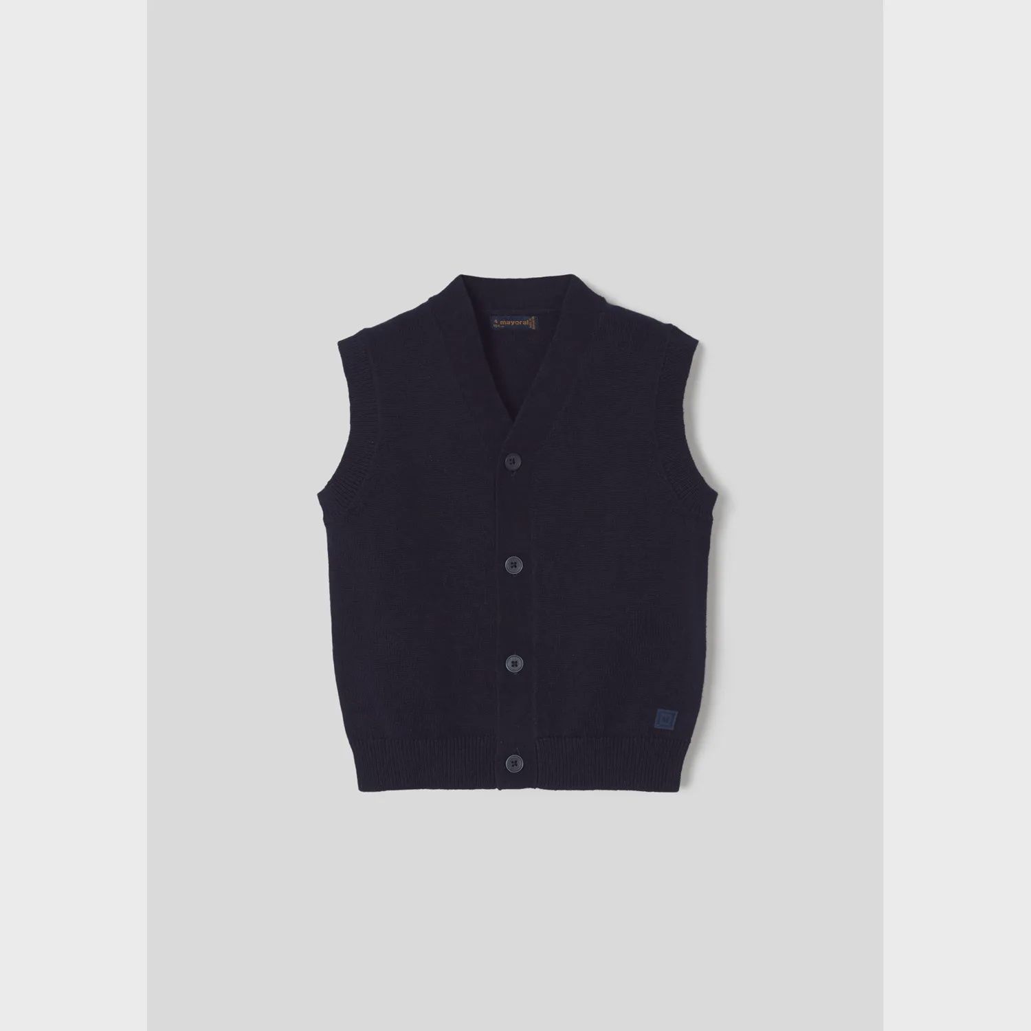 KNIT VEST NAVY / 4327-079