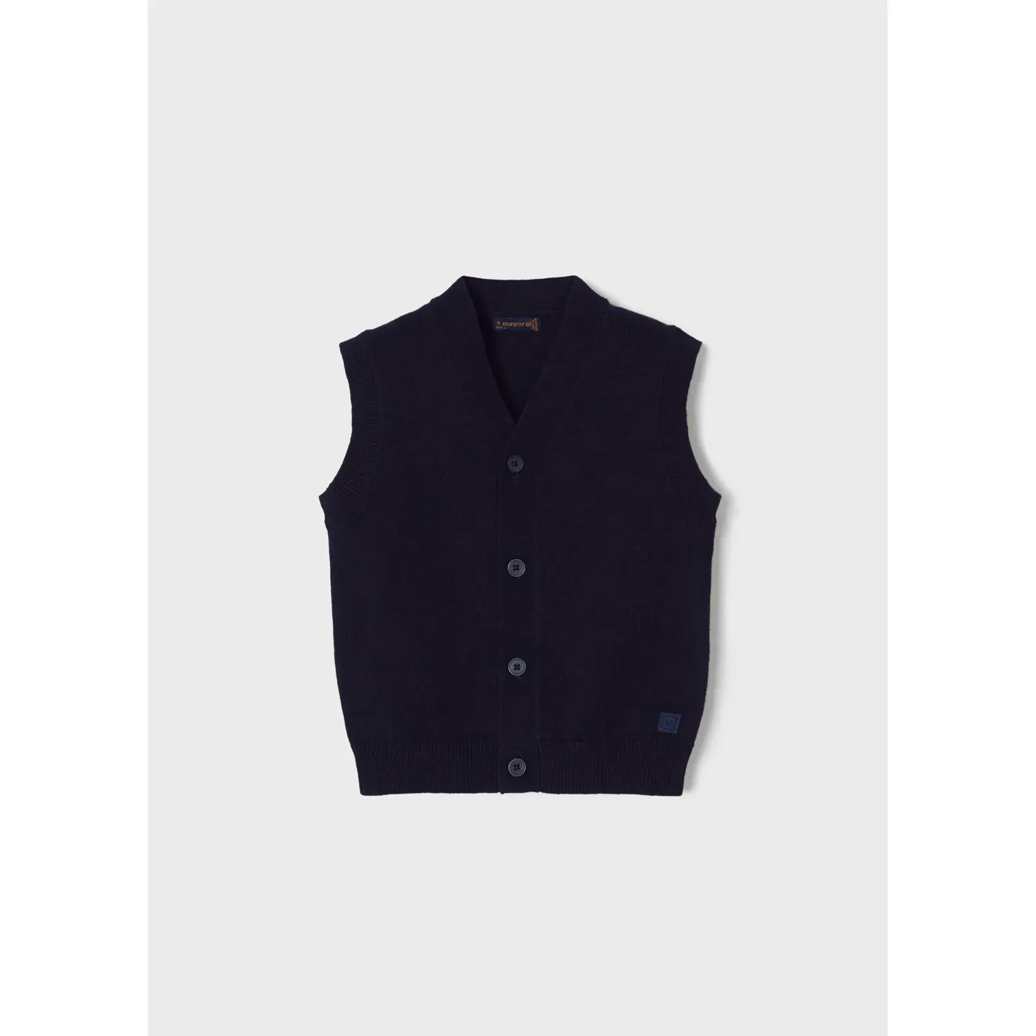KNIT VEST NAVY / 4327-079