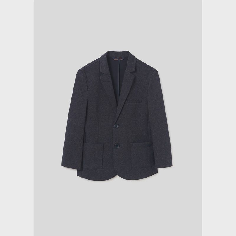NAVY BLAZER STRETCH 2 POCKETS / 7430-002