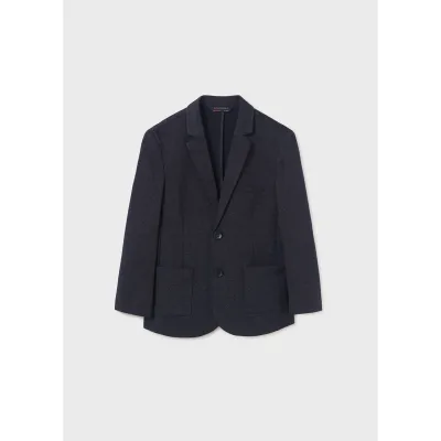 NAVY BLAZER STRETCH 2 POCKETS / 7430-002