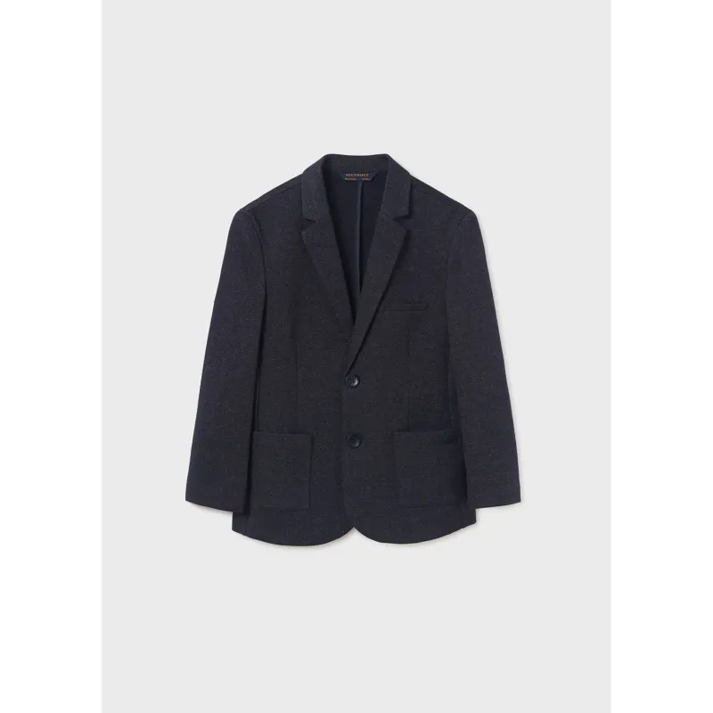 NAVY BLAZER STRETCH 2 POCKETS / 7430-002