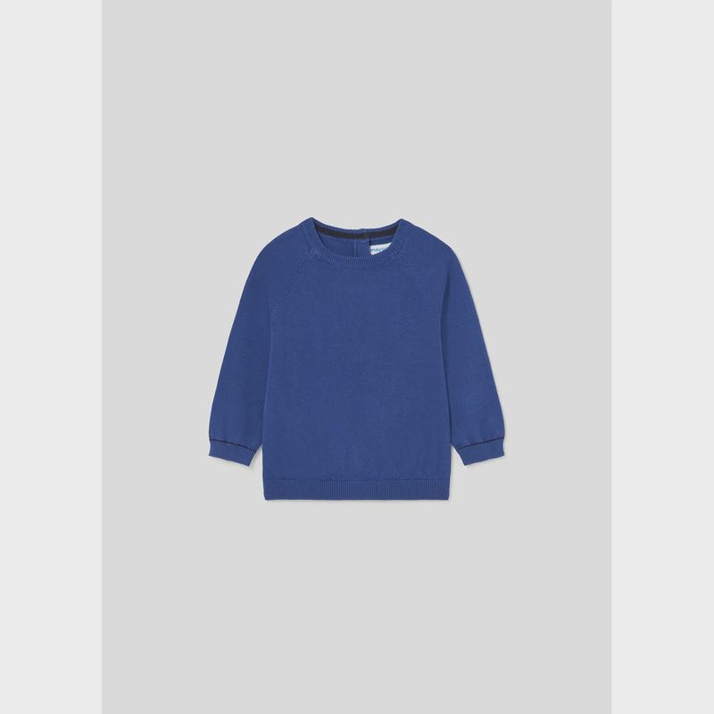 COTTON SWEATER DARK BLUE / 309-030