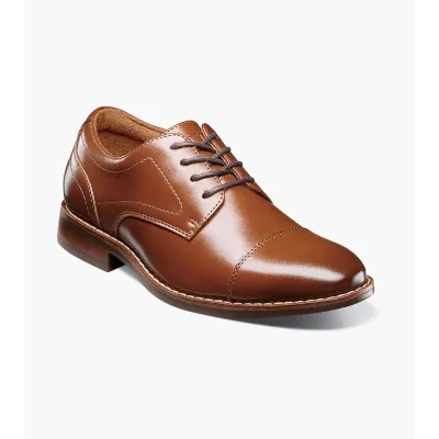 SHOE RUCCI CT OX JR COGNAC WITH LACES / 16687-221 SHOE RUCCI CT OX JR COGNAC WITH LACES / 16687-221
