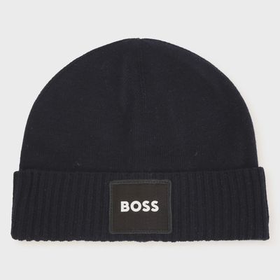 PULL ON HAT NAVAY WHITE BOSS PATCH / J21283-849