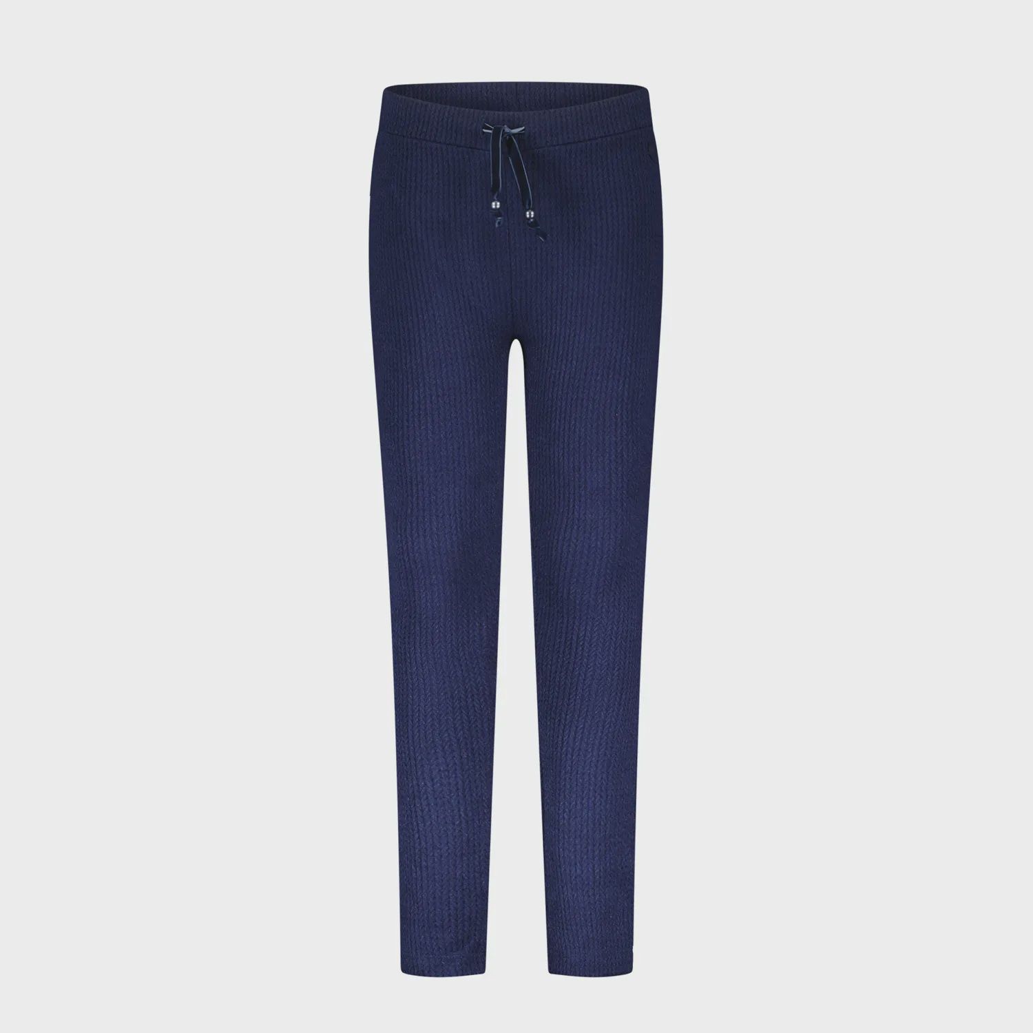 PANT NAVY CABLE KNIT PULL WAISTBAND / C308-5624-190