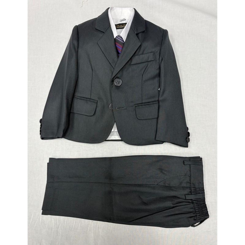 5 PC SUIT SOLID GRAY DARK / 8070