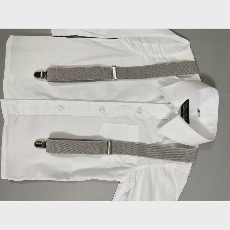 SUSPENDERS GREY
