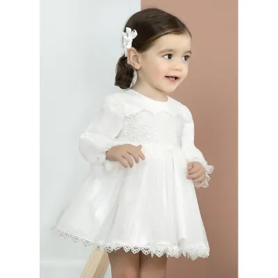 DRESS CREAM GUIPUR TULLE LACE TRIM / 5502-002