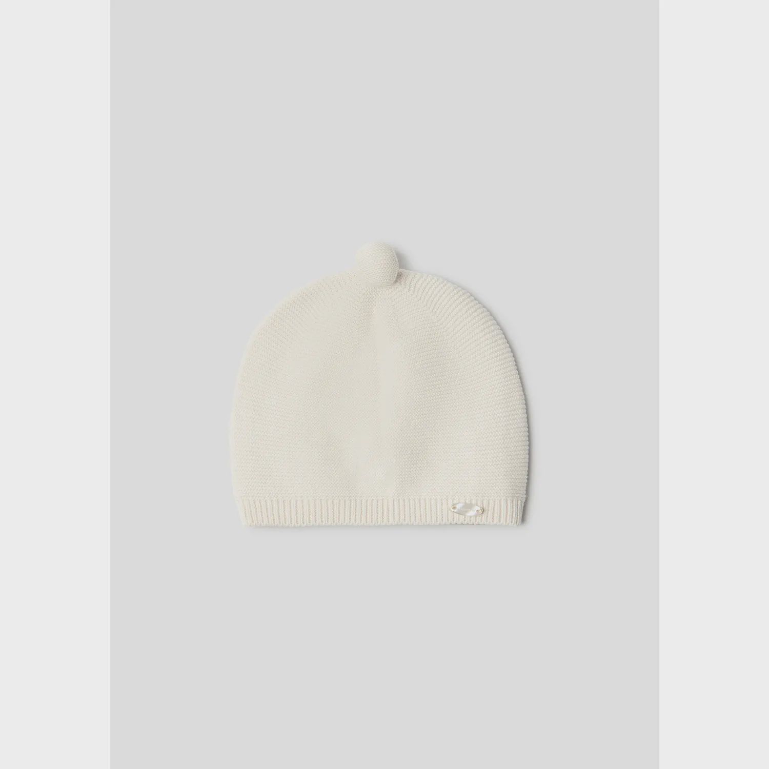 KNIT HAT CREAM / 9671-087