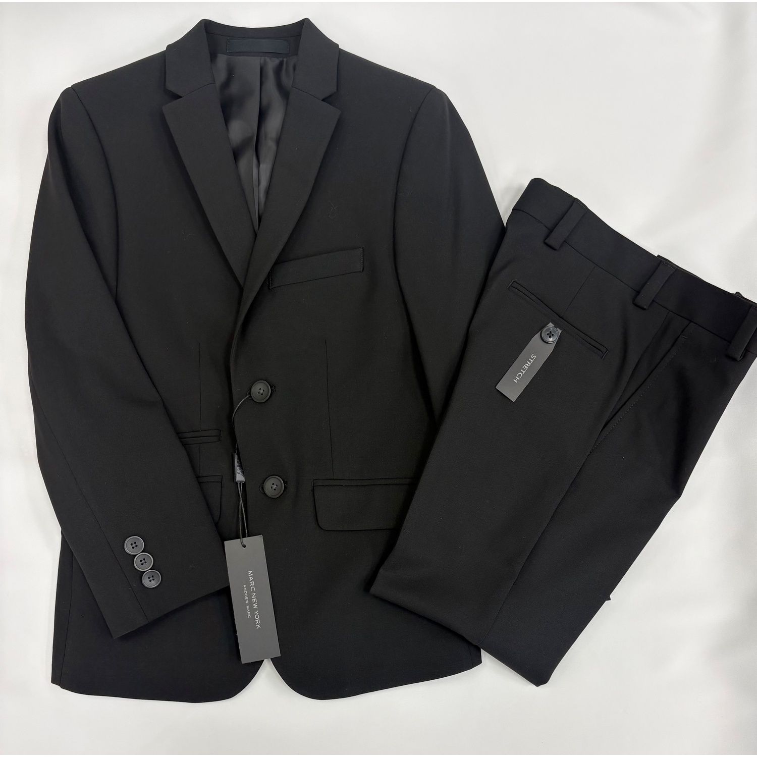 FORMAL SUIT BLACK REGULAR FIT DRESSY / BCJW1MRW0001