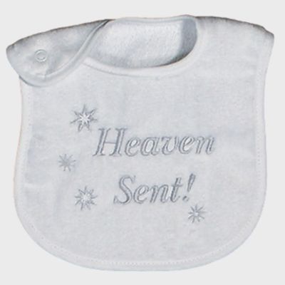 BIB WHITE SILVER HEAVEN SENT EMBRODIERY / 6470