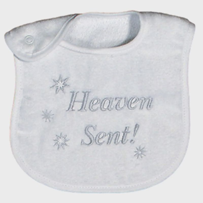 BIB WHITE SILVER HEAVEN SENT EMBRODIERY / 6470